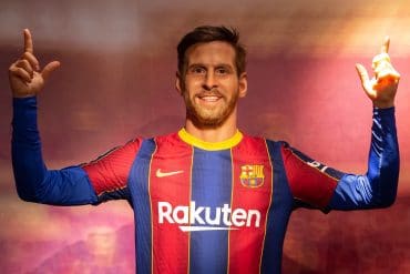 leo messi museu de cera barcelona