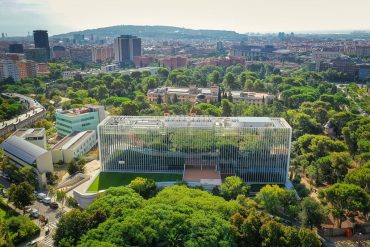 Vista aèria de la nova seu del BSC