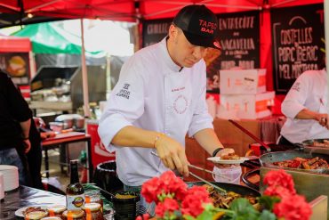 Daniel Rueda en el Born Street Food