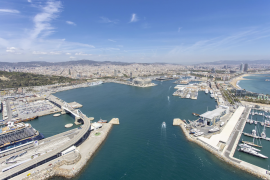 Vista aèria Port Barcelona