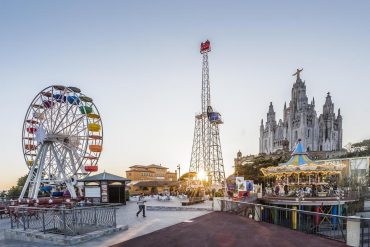 Pista de gel del Tibidabo