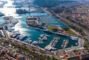 Vista aérea del Port Vell