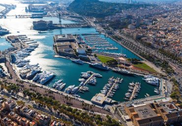 Vista aérea del Port Vell