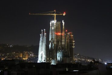 Sagrada família tetramorf torres evangelistes