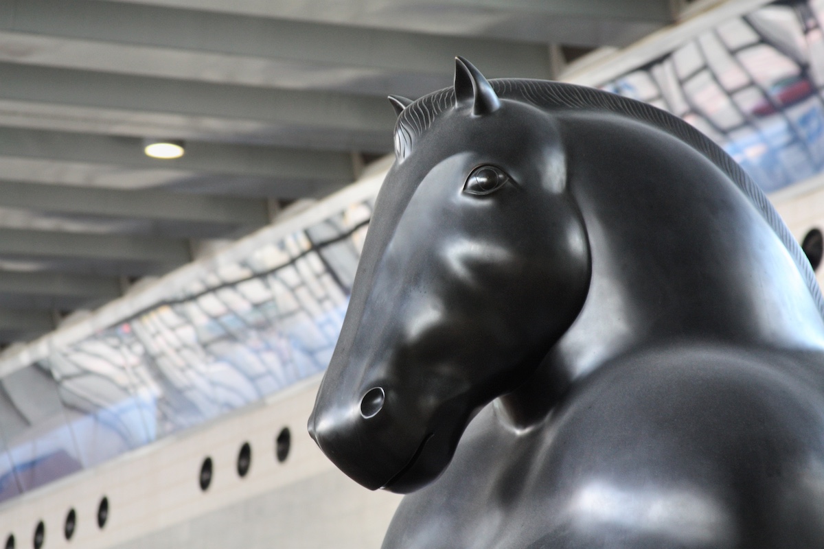 Escultura Botero Aeropuerto de Barcelona