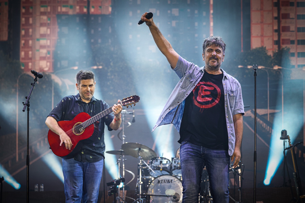 José y David Muñoz Estopa Concierto Estadi Lluís Companys