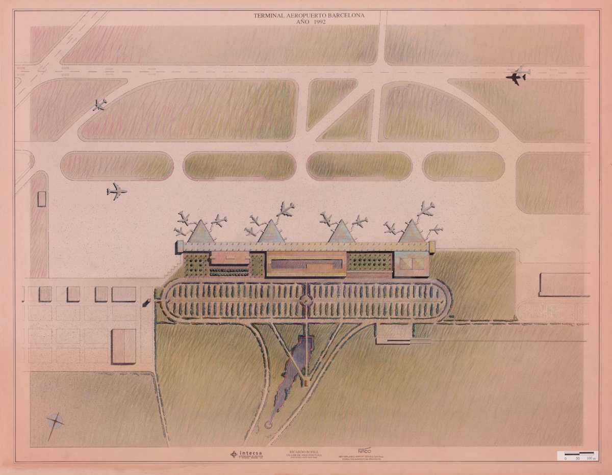 Nuevo sistema terminales Aeropuerto de Barcelona 1992