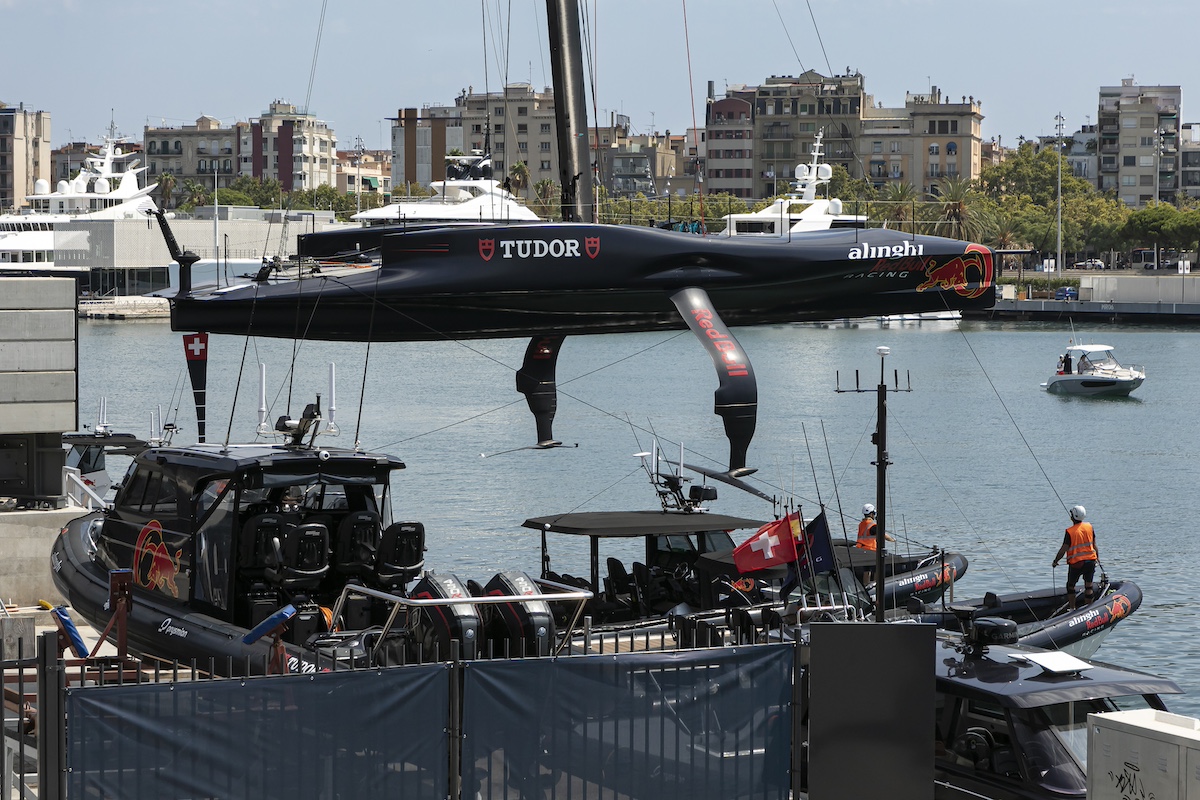 Barco AC75 Alinghi Red Bull Racing