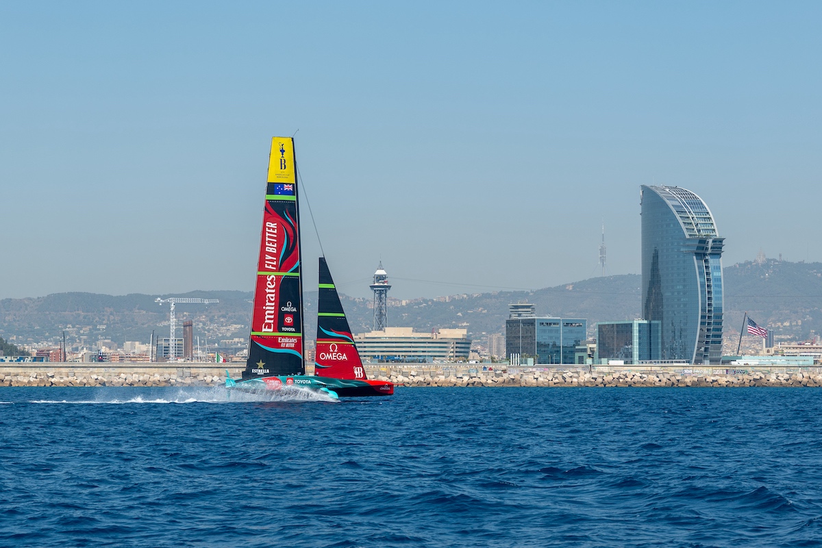 Emirates Team New Zealand Barcelona 