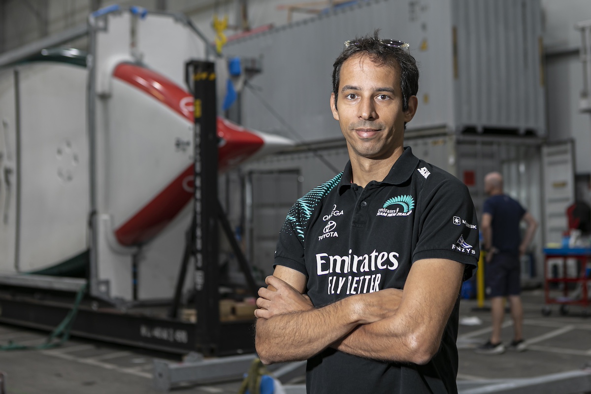 Roger Frigola Emirates Team New Zealand