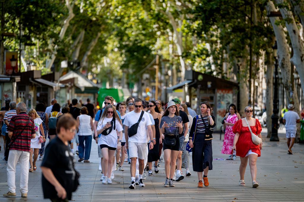 turismo de masas en Barcelona 