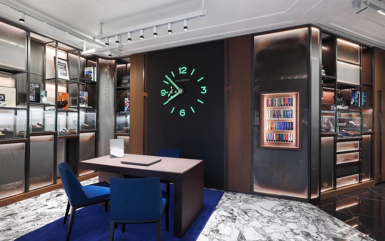 Boutique de Panerai en Barcelona.