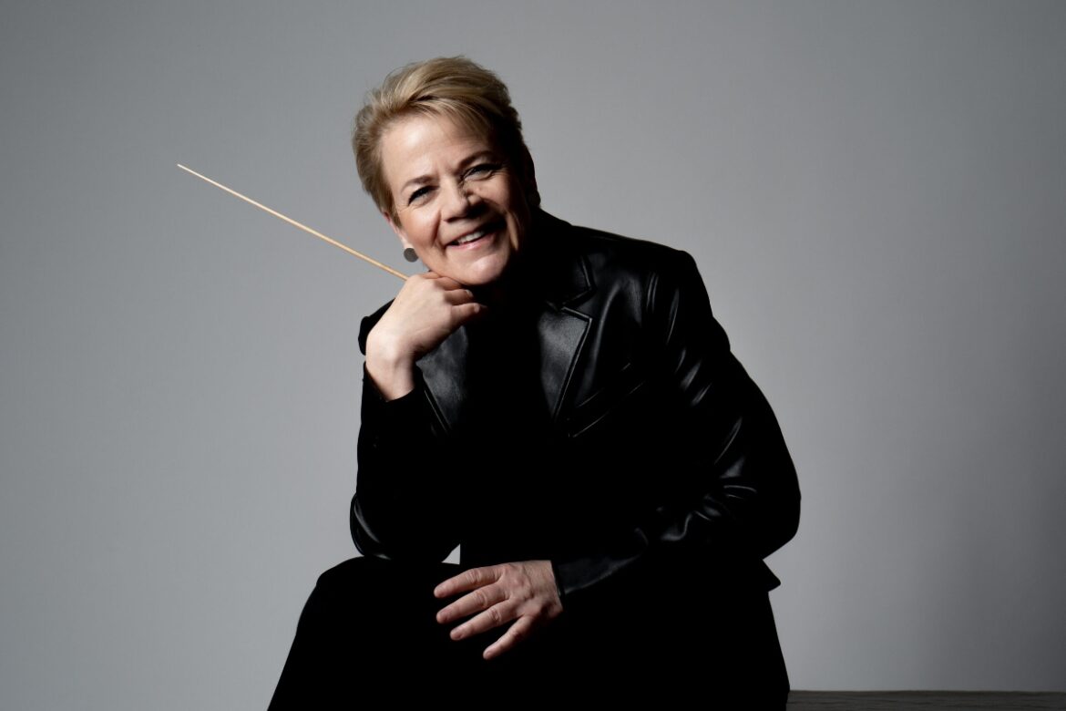 La directora neoyorkina Marin Alsop.