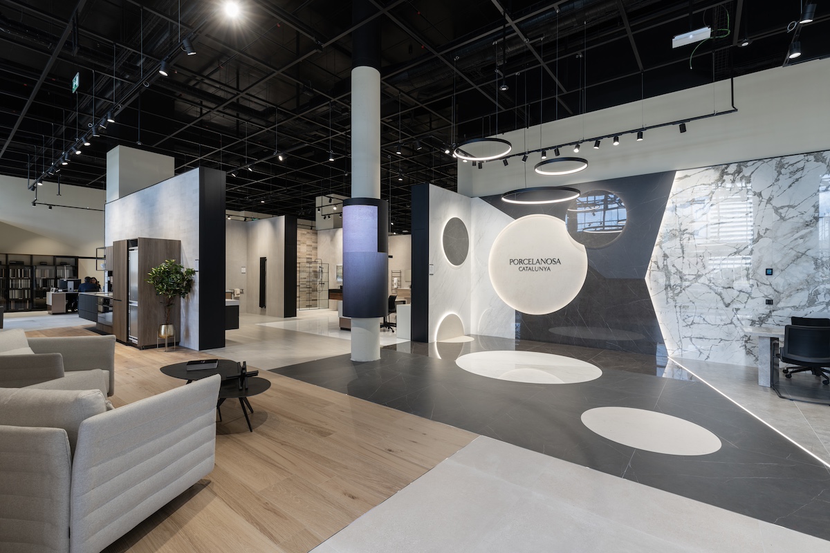 Showroom de Porcelanosa en L'Hospitalet. 