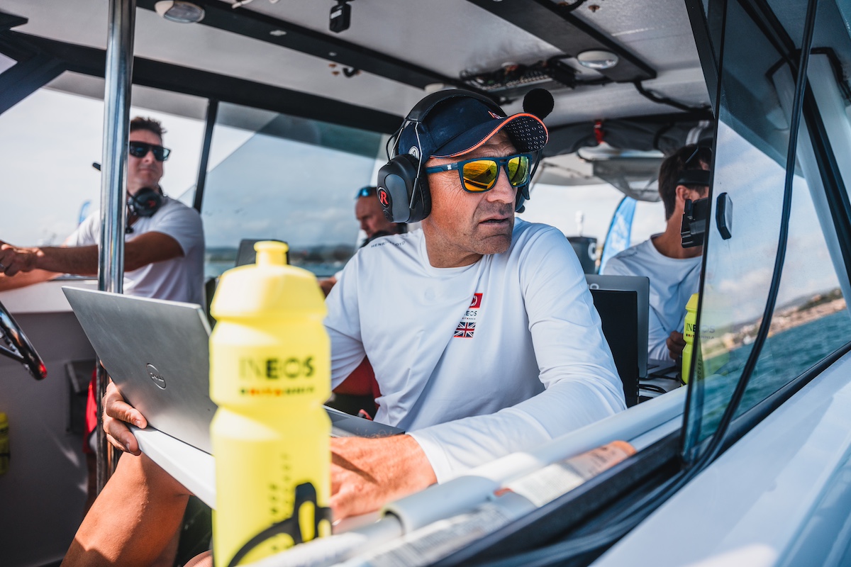 Xabier Fernández, entrenador del Ineos Britannia. 