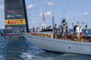 Equipo del Luna Rossa Prada Pirelli.