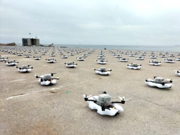 Drones para la ceremonia inaugural de la Copa del América - Barcelona Capital Náutica