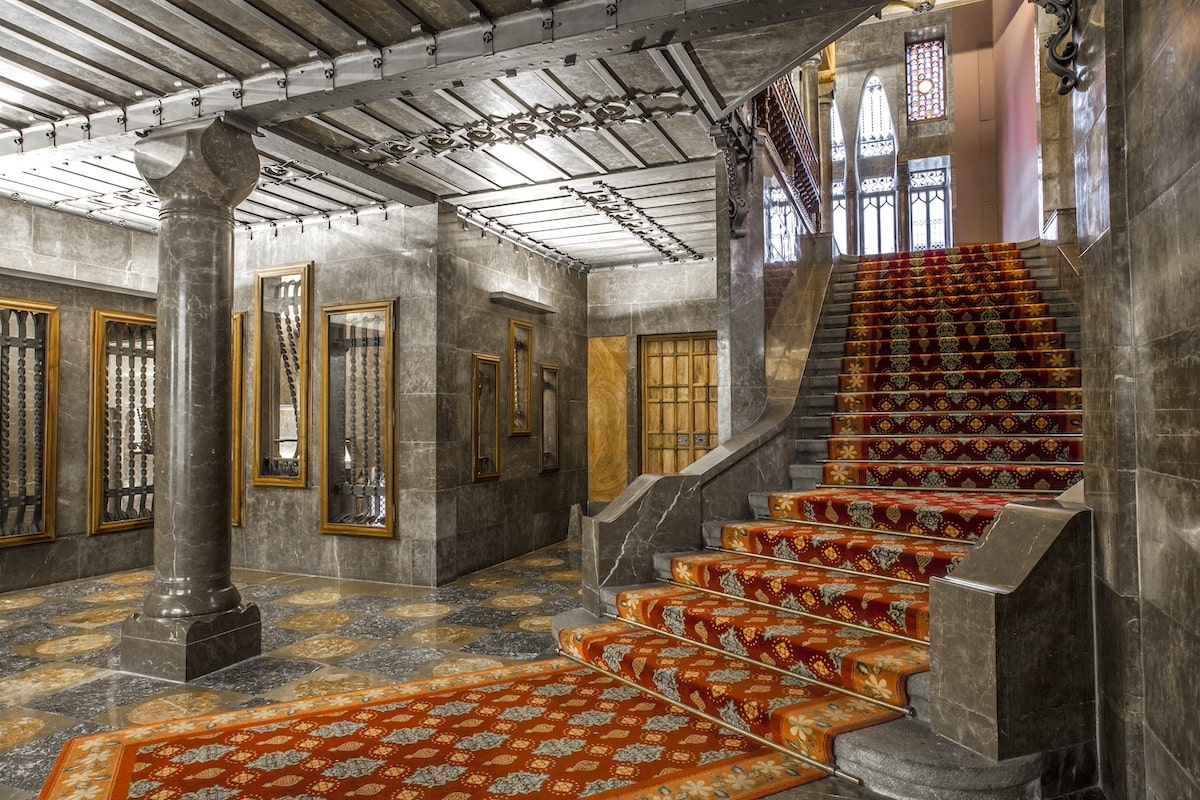 Escalera del Palau Güell