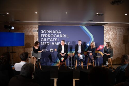 Jornada ‘Ferrocarril, ciudades y medio ambiente’ en Barcelona. 