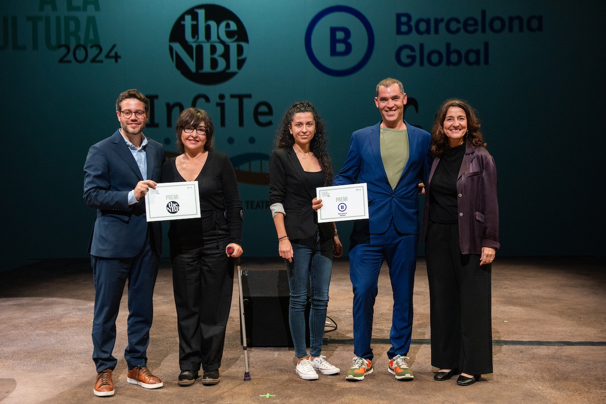 Guillem Carol y Mercè Conesa en La Nit de l'Empresa i la Cultura