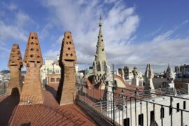 La azotea del Palau Güell.