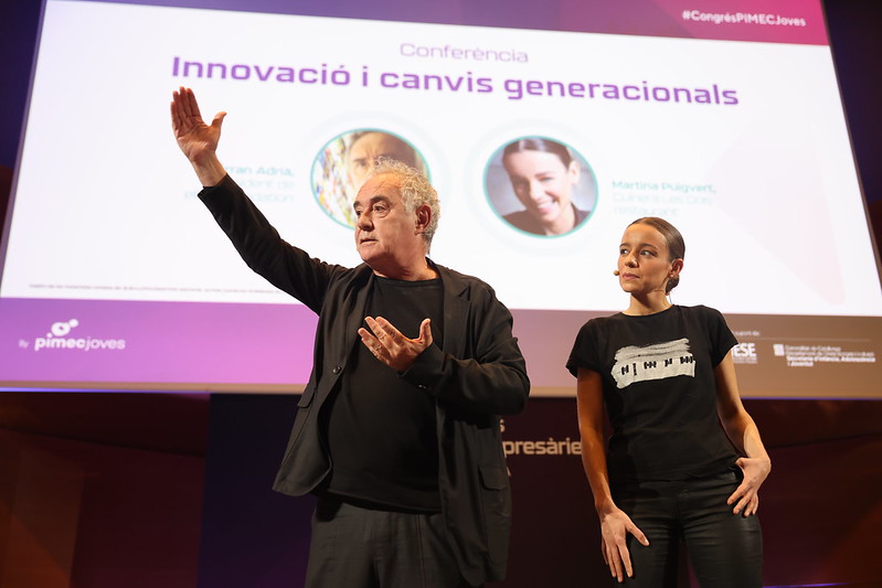 Ferran Adrià i Martina Puigvert