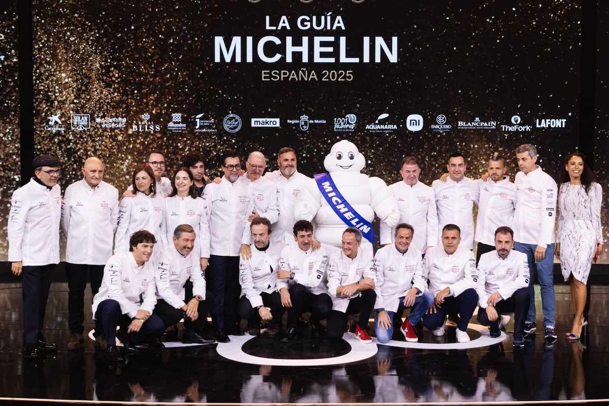 Chefs de los restaurantes con tres estrellas Michelin. 