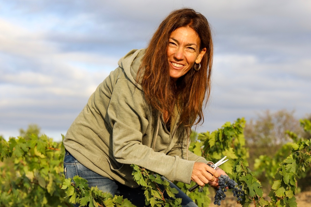 Sara Pérez, de la bodega Mas Martinet. 