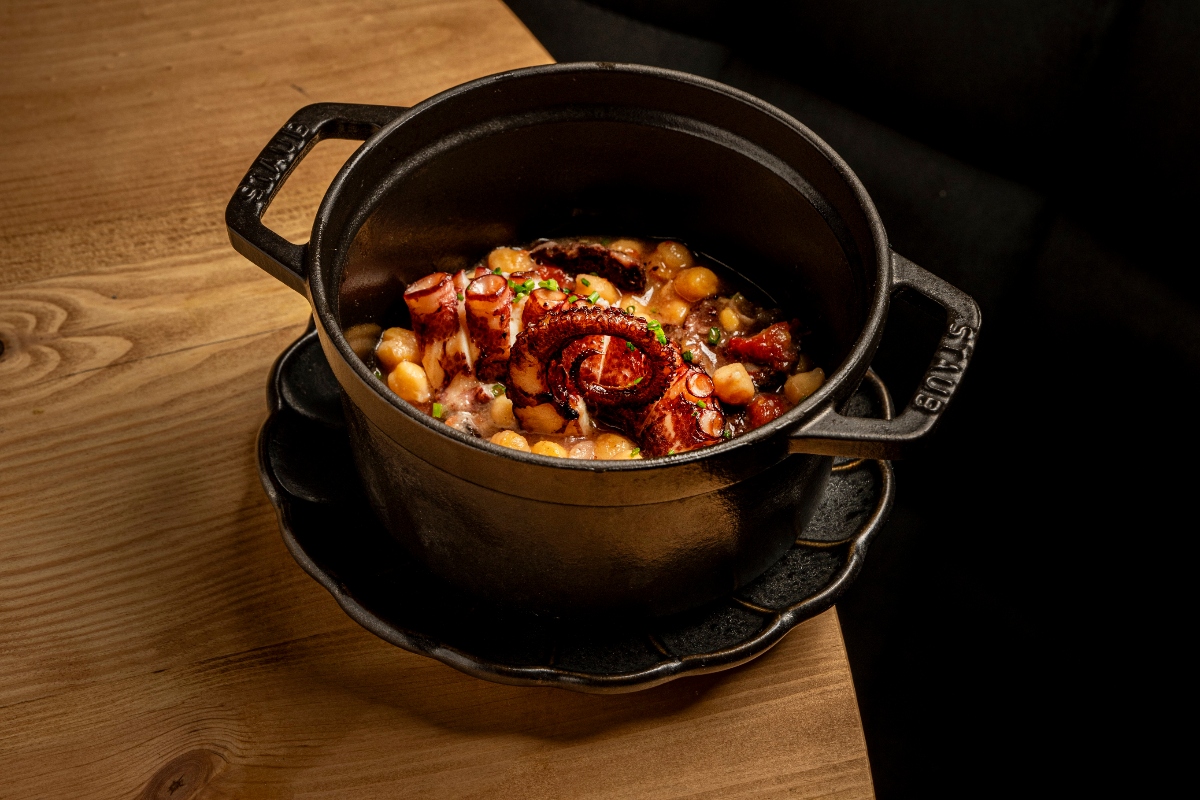 Garbanzos del restaurante Xeixa - Casa de Menjars. 