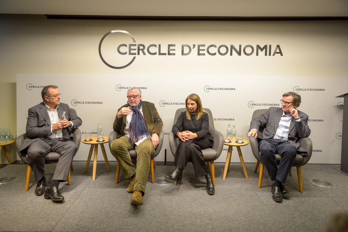 Albert Sáez, Antonio Balmón, Meritxell Budó y Xavier Fonollosa.