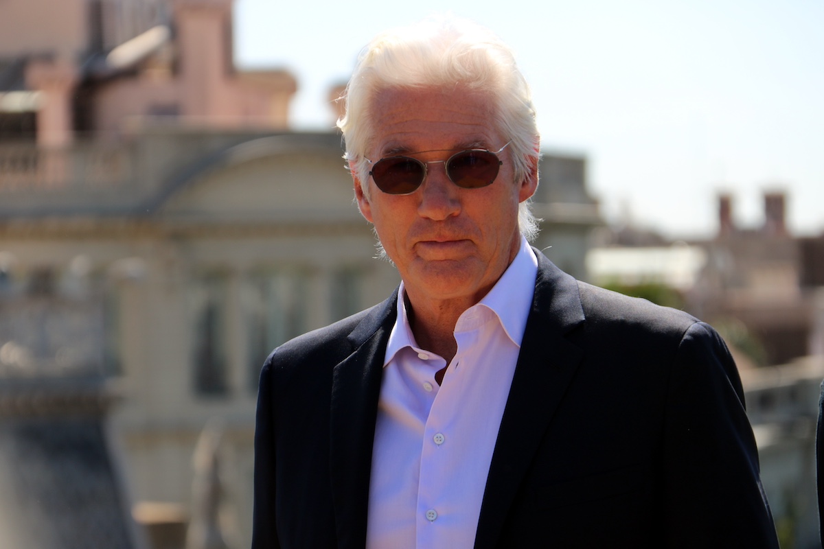 Richard Gere en Barcelona.