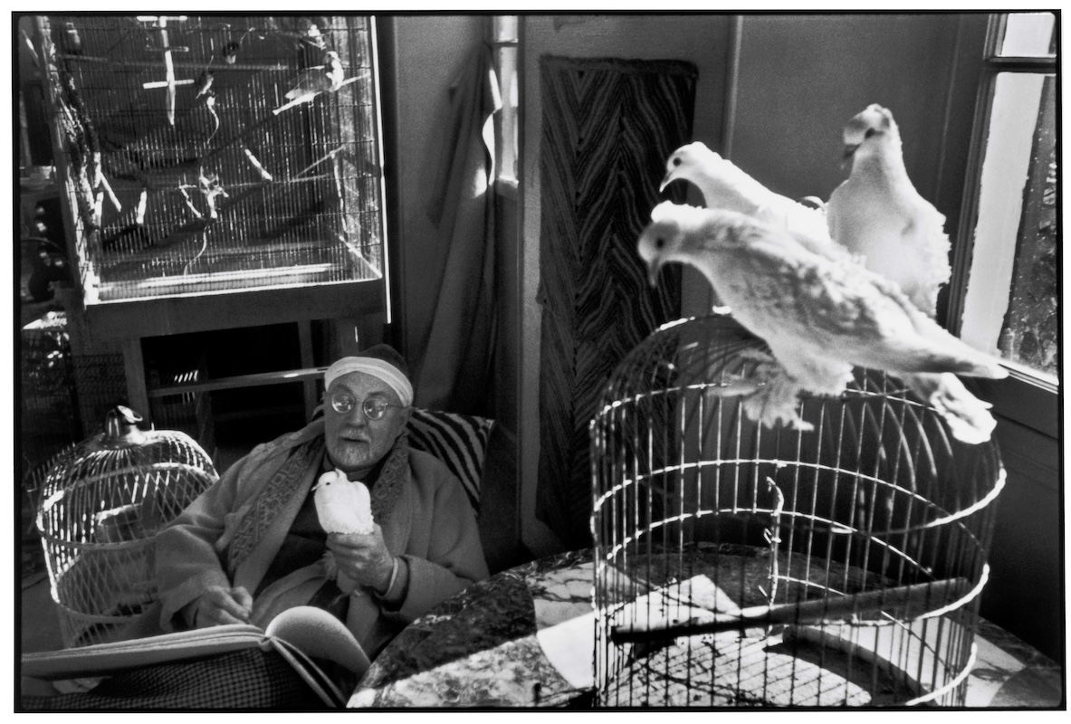 Retrato de Henri Matisse, por Cartier-Bresson