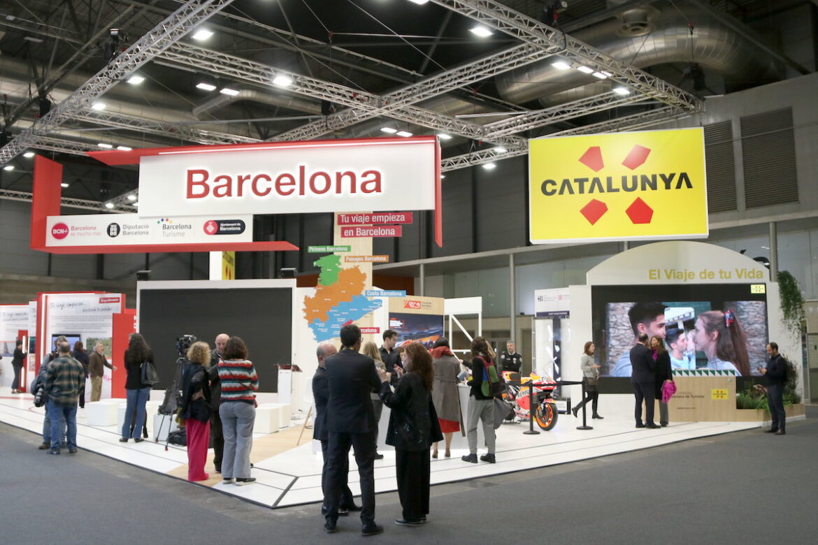 Estand de Catalunya a Fitur 2023 @ Andrea Zamorano / ACN