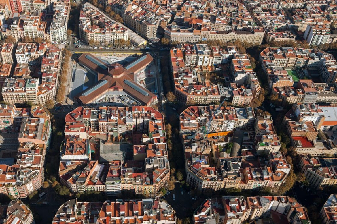 El Eixample de Barcelona, en Sant Antoni.