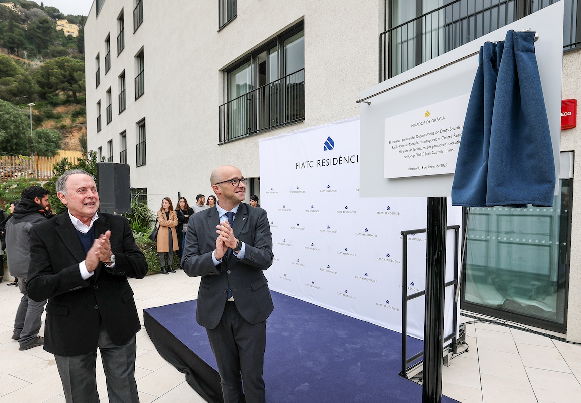 Apertura de la residencia Mirador de Gràcia de Fiatc. 