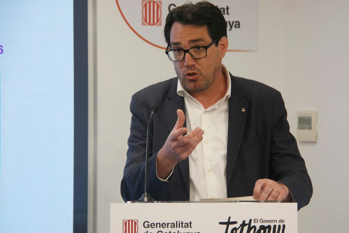 El secretario de Empresa y Competitividad del Govern, Jaume Baró. 