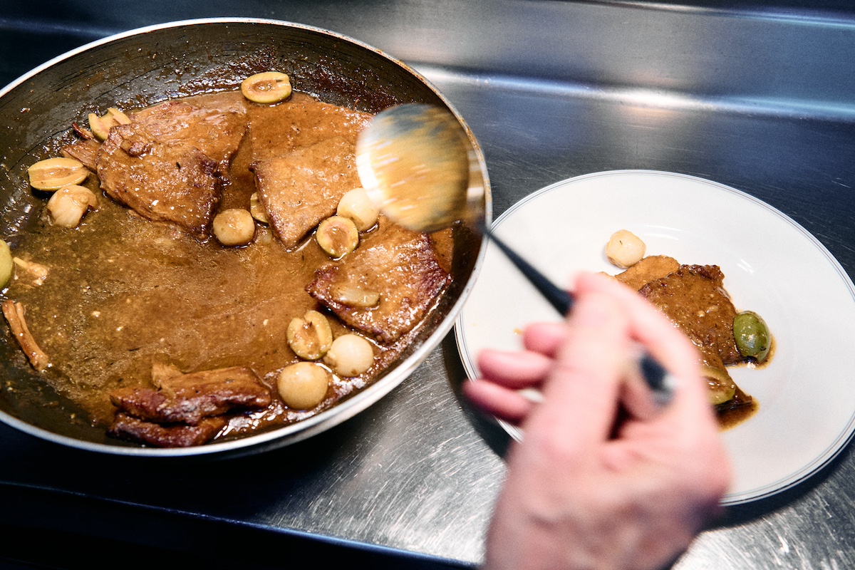 Plato de La Palma de Bellafila de Barcelona.